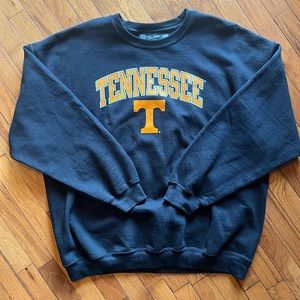 Tennessee Volunteers Crewneck Sweatshirt Black Orange XL The Victory